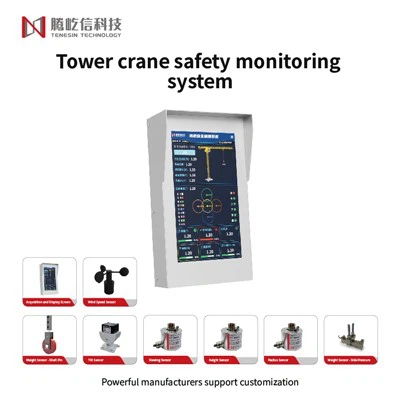 Sistema de monitoreo de seguridad de grúa torre